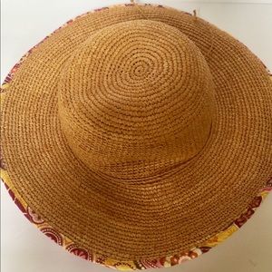 Vera Bradley Straw Sun Hat